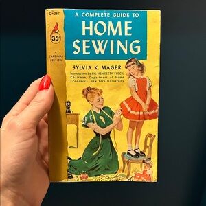 Vintage Home Sewing Guide Book